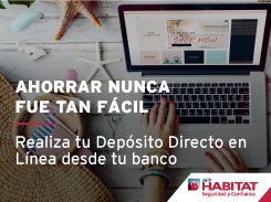 Depósito Directo en Línea